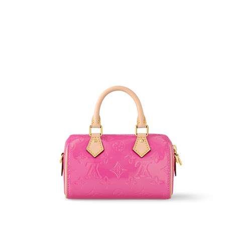 Nano Speedy Monogram Vernis Leather 